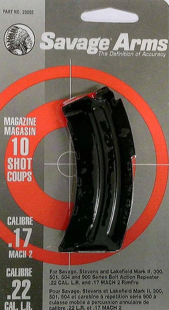 Savage Arms Magazine Box Mark 2 Series 10 Shot Blued 20005 - View 2