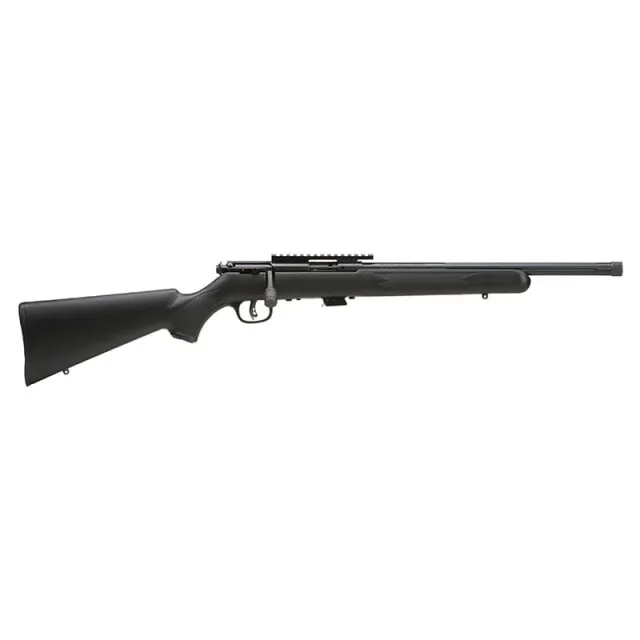 Savage Arms Mark II FV-SR 22 LR Bolt Action 16.5 in Matte Black 5 Round - View 2