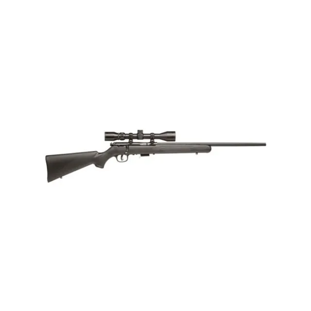 Savage 93R17 FXP .17 HMR 21in 5rd Bolt-Action Rifle w/ 3-9x40 Scope (96209) - View 2