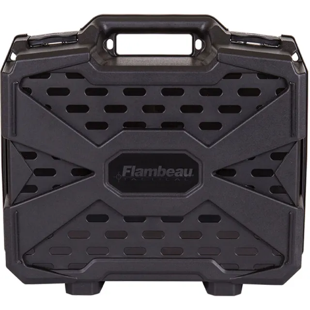 Flambeau 1511DDP Double Deep Tactical Handgun Case Black 15.25"x11.5"x4.8" - View 2