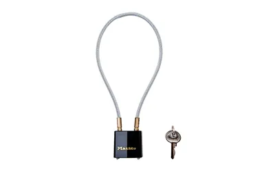 Master Lock 99DSPT 14 Inch Braided Steel Cable Lock Keyed Different - View 2