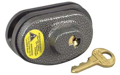 Master Lock 90KADSPT Trigger Lock Steel Zinc Keyed Alike Handguns Rifles - View 2