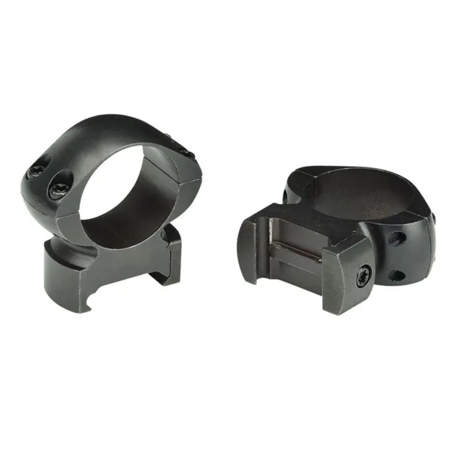 Weaver Grand Slam Steel Top Mount Rings 30MM Medium Matte Black - View 2