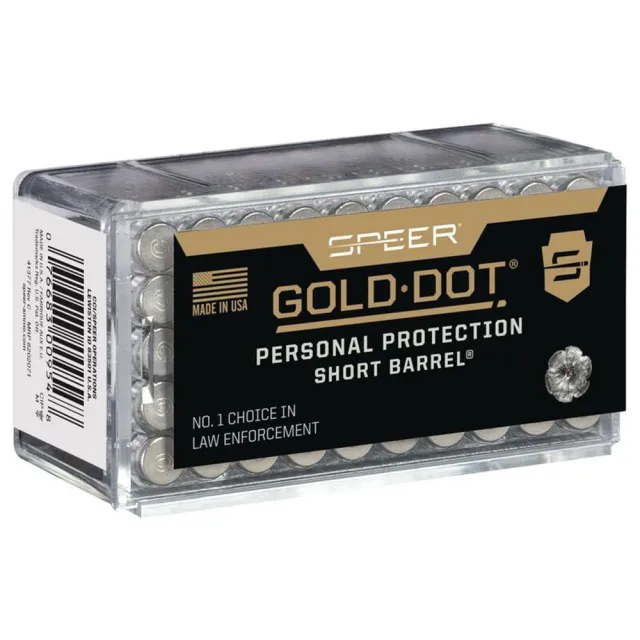 Speer 954 Gold Dot 22 WMR 40gr Hollow Point Ammo 50 Rounds - View 2