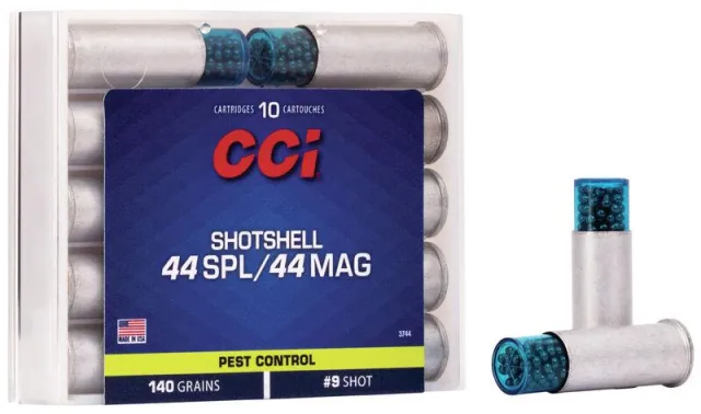 CCI 3744 Shotshell 44 Special/44 Rem Mag 140 Grain #9 Shot 10 Rounds - View 2