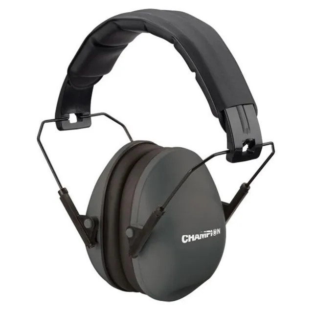 Champion Traps & Targets Passive Ear Muff Black Slim Fit 24NRR - View 2