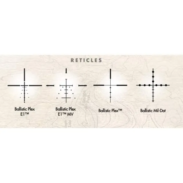 Burris Fullfield E1 3-9x40mm Rifle Scope Ballistic Plex E1 Reticle Matte Black 200320 - View 2