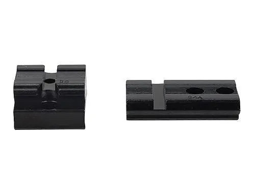 Weaver 48475 Classic Aluminum Base Pair Matte Black Winchester 94 - View 2