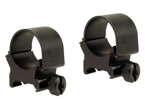 Weaver Mounts 49042 Top Mount Scope Ring Set 1" Tube High Quick Detach Matte Black Aluminum - View 2