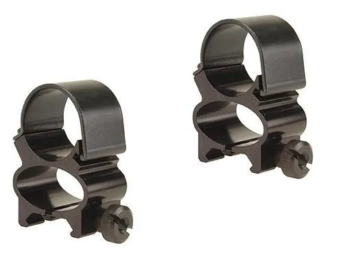 Weaver Mounts 49513 See-Thru Scope Ring Set Black Steel 1" Tube Detachable - View 2