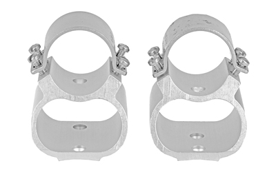 Weaver 49734 See-Thru Mount for Ruger 10/22 Silver Finish 1 Inch Tube - View 2