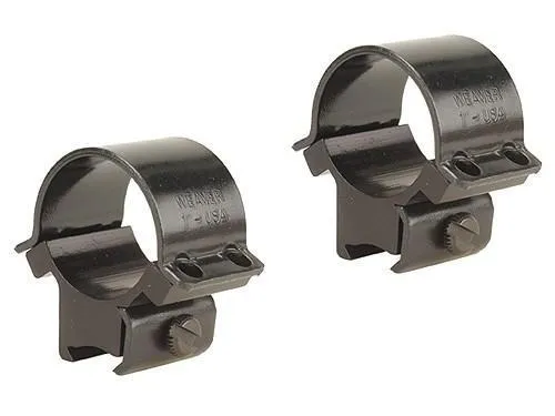 Weaver 49819 Tip-Off Rings Medium Black 1 in 3/8 in Dovetail - View 2