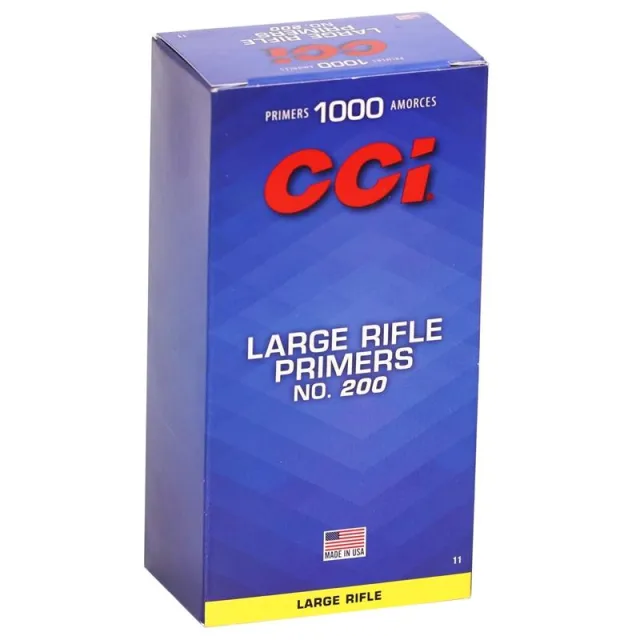 CCI 0011 Standard Rifle No. 200 Large Rifle Multi-Caliber Primer - View 2