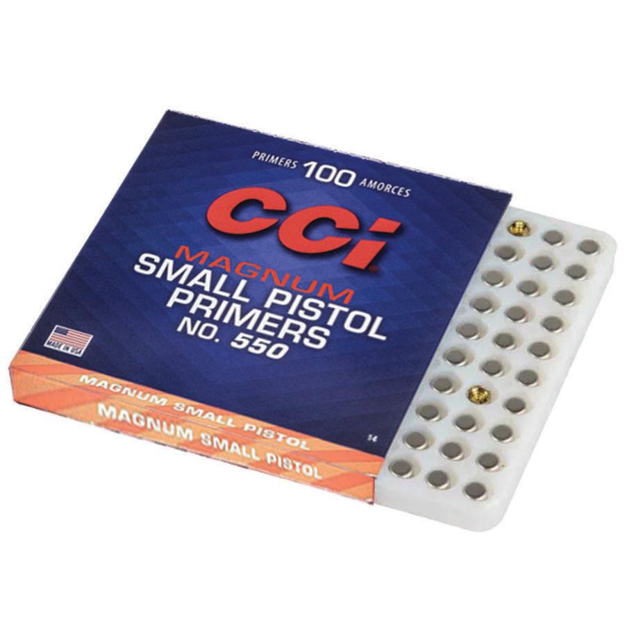 CCI 0018 Magnum Pistol Primer No. 550 Small Pistol 1000/Box - View 2