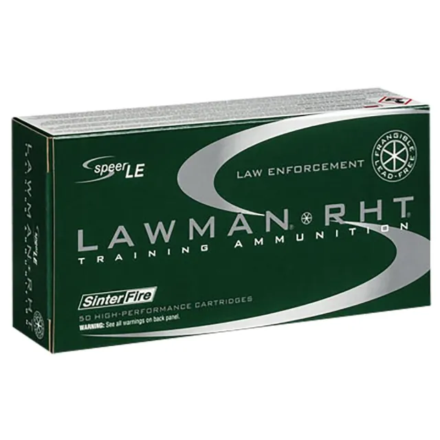 Speer 53395 Lawman RHT 45ACP 155gr SinterFire Frangible Ammo 50/Box - View 2