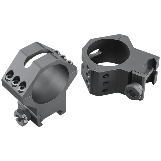 Weaver Mounts 99684 Picatinny Six-Hole 34mm High Black Anodized Aluminum - View 2