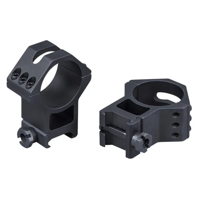 Weaver Mounts 99686 Six-Hole Skeleton Rings Matte Black 34mm Extra High - View 2