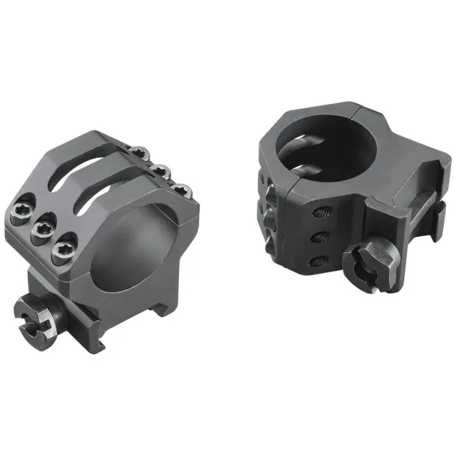 Weaver Mounts 99689 Picatinny Six-Hole 1" High Black Anodized Aluminum - View 2
