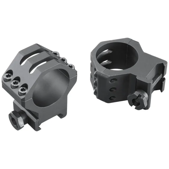 Weaver Mounts 99694 Picatinny Six-Hole 30mm High Black Anodized Aluminum - View 2