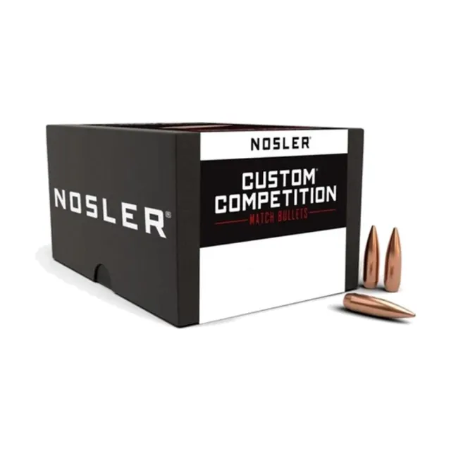 Nosler Custom Competition Bullets .30 cal 168 gr HPBT 1000/ct - View 2