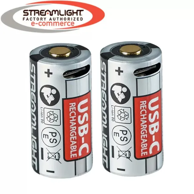 Streamlight 20237 SL-B9 Li-Ion USB Rechargeable Battery Pack 3.6V 2-Pack - View 2