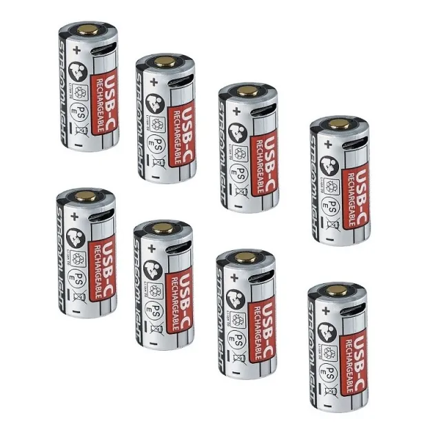 Streamlight 20238 SL-B9 Li-Ion USB Rechargeable Battery Pack 3.6V 8-Pack - View 2
