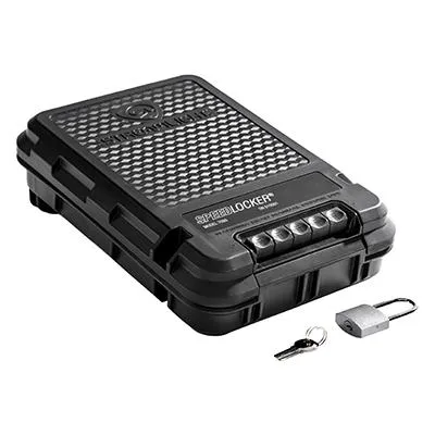 Streamlight 59000 SpeedLocker Black High-Impact Polypropylene Container - View 2