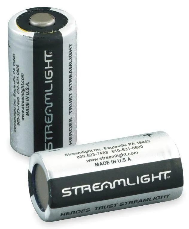 Streamlight CR2 Lithium Batteries 2 Pack Fits TLR-3 Tactical Light 750 - View 2