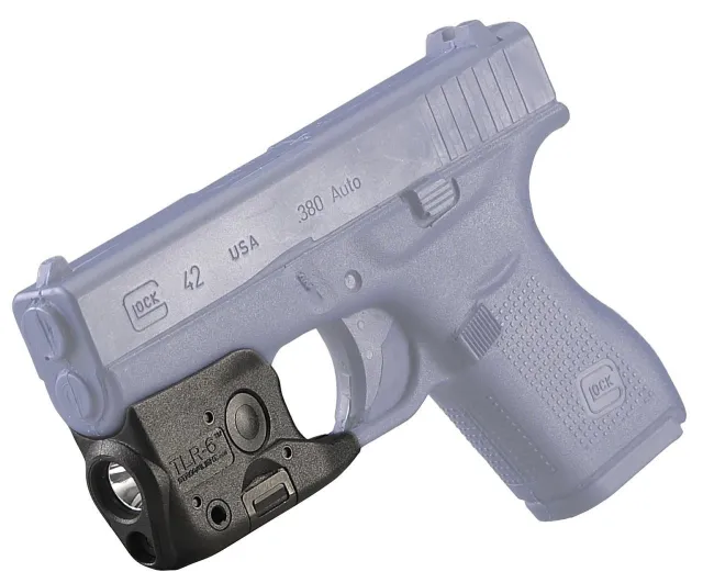 Streamlight TLR-6 Light w/ Red Laser Glock 42/43 100 Lumens - View 2