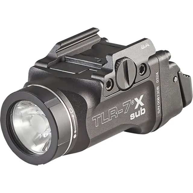 Streamlight TLR-7 X Sub USB 500 Lumens Rechargeable Light Black - View 2