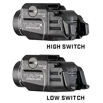 Streamlight TLR-7X Gun Light 500 Lumens Black Anodized 2.58 in Action - View 2