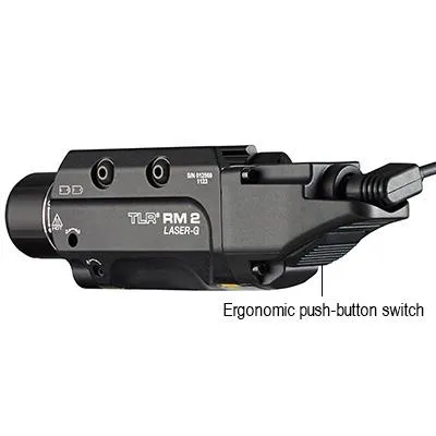 Streamlight TLR RM 2 Laser-G 1,000 Lumens LED Light Black - View 2