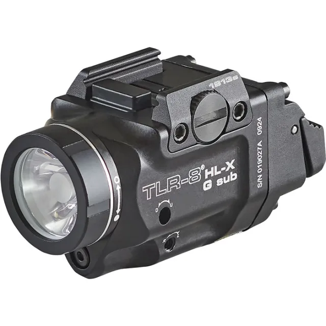 Streamlight 69478 TLR-8 Black Aluminum 1,000 Lumens Green Laser 1913 Short - View 2