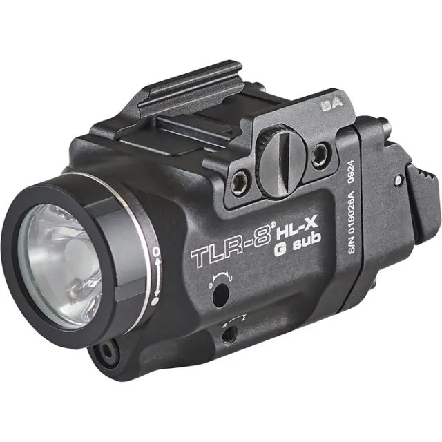 Streamlight 69479 TLR-8 Black Aluminum 500 Lumens Green Laser Hellcat - View 2