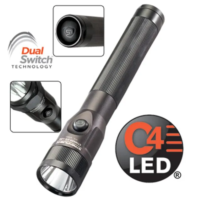 Streamlight 75813 Stinger DS LED Flashlight Black 425 Lumens Rechargeable - View 2