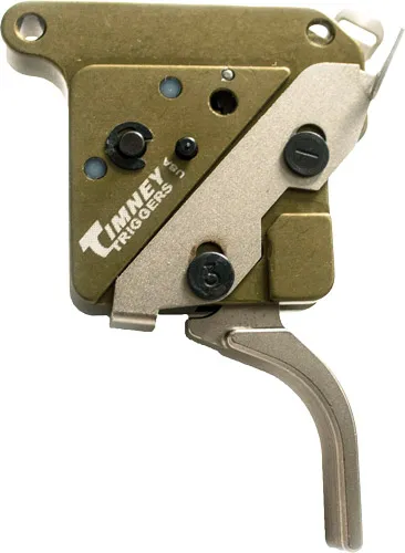 Timney 51716V2 Elite Hunter Trigger 3 lb Green/Nickel for Remington 700 - View 2