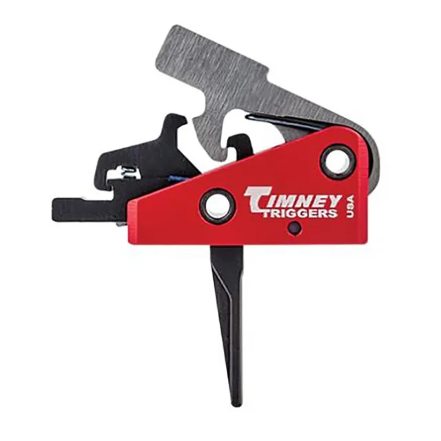 Timney Triggers 662S-ST Targa 2-Stage AR Trigger 2 lbs Black/Red - View 2
