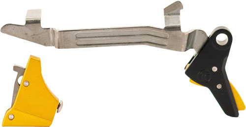 Timney Alpha Competition Trigger for Glock 45 ACP/10mm Gold - View 2