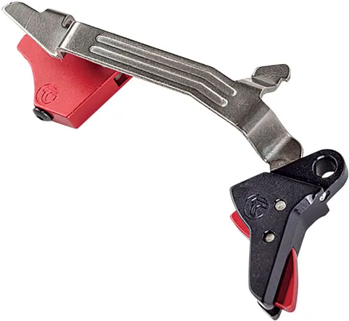 Timney Triggers Alpha Competition Trigger Glock 3-4 Large 45 ACP/10mm Red - View 2