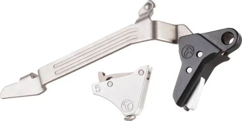 Timney Triggers Alpha Competition Glock Gen 5 Large Frame Silver - View 2