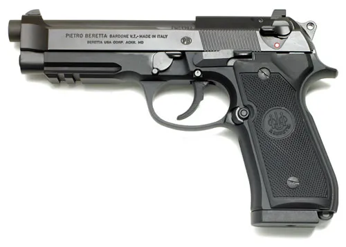Beretta 96A1 40 S&W 4.9 in Black 10 Round SA/DA Pistol - View 2