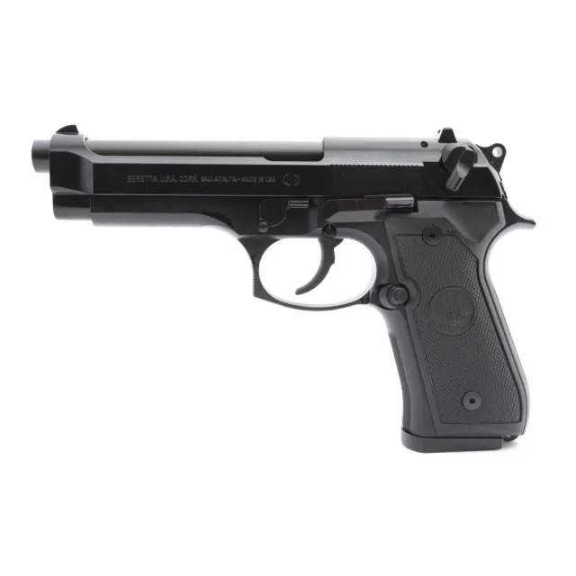 Beretta J92F610 92FS 9mm Handgun 4.9" Barrel 10rd Magazines Black - View 2