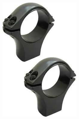 Tikka S1300925 Opti-Lock Rings 1" High Steel Black - View 2