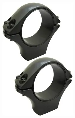 Tikka S1300964 Opti-Lock Rings 30mm Medium Black Steel Scope Mount Set - View 2