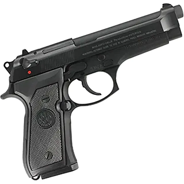 Beretta 92FS 9mm 4.9 in Black Bruniton 15 Round Double Action - View 3