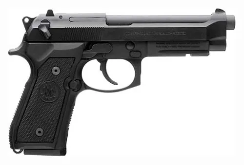 Beretta M9A1 9mm Luger 4.9 in Black Bruniton 10 Round Single/Double Action - View 2