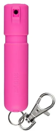 SABRE Mighty Discreet MD-PK-02 .18oz Hot-Pink Pepper Spray Snap Clip - View 2
