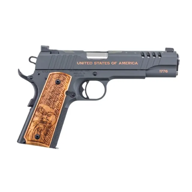 Auto-Ordnance 1911TCAC19 .45 ACP 5.00In 7rd Black Gray Copper Cerakote - View 2