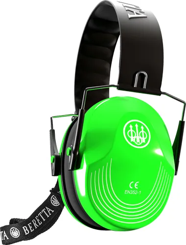 Beretta CF1000000207FF Safety Pro Earmuffs 25dB Florescent Green/Black - View 2