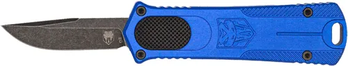 Cobratec California 952 OTF Gen2 1.75In D2 Steel Blue Double-Action - View 2